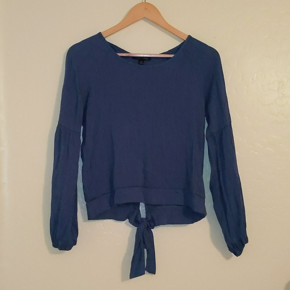 Navy blue Long sleeve shirt - Picture 1 of 3